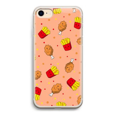 Chicken 'n Fries: iPhone 7 Transparant Hoesje