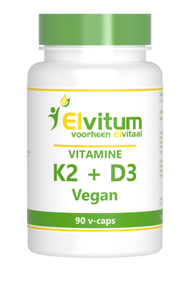 Elvitum Vitamine K2 D3 Vegicaps