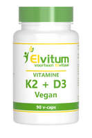Elvitum Vitamine K2 D3 Vegicaps - thumbnail