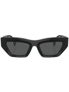 Versace Eyewear lunettes de soleil à monture rectangulaire - Noir