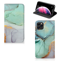 Bookcase voor Apple iPhone 11 Pro Max Watercolor Mix