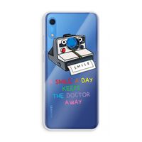 Smile: Huawei Y6s Transparant Hoesje
