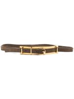 Gucci Pre-Owned ceinture à boucle - Marron - thumbnail