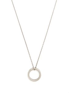 Maison Margiela collier à pendentif Numerical - Argent