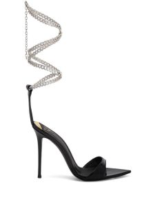 Giuseppe Zanotti sandales Intrigo String 105 mm - Noir