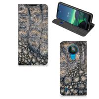 Nokia 1.4 | Hoesje maken | Krokodillenprint