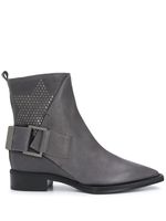 Lorena Antoniazzi bottines à bout pointu - Gris
