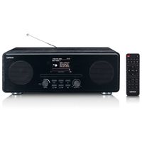 Internet / DAB+ FM Radio met CD-speler en Bluetooth® Lenco Zwart - thumbnail