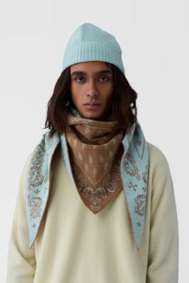 Guest In Residence shawl Wild Rag A25210AL almond/seaglass