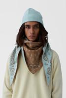 Guest In Residence shawl Wild Rag A25210AL almond/seaglass