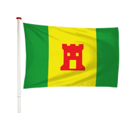 Vlag Kollemerzwaag - Kollumersweach (fr)