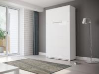 Opklapbed HOUDI 120x200 cm wit