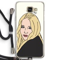 Mary Kate: Samsung Galaxy A5 (2016) Transparant Hoesje met koord