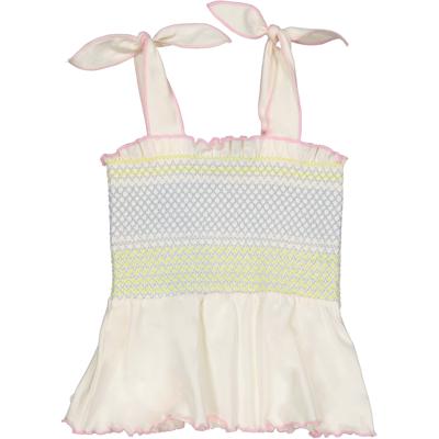 Quapi Zomer shirt meisjes - wit - Fiora