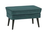 WOOOD Hocker 'Rocco' Velvet, kleur Teal