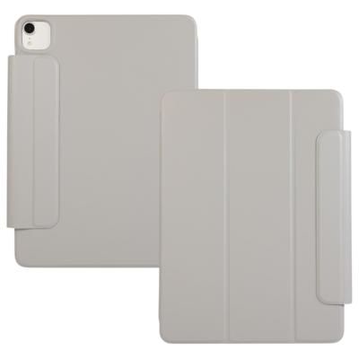 Lunso iPad Air 13 inch (2024/2025) - Tri-Fold Bookcase hoes - Beige
