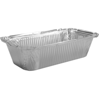 Bak | Aluminium | opstaande rand | 203x110x59mm | zilver | 1400 stuks