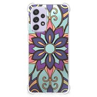 Samsung Galaxy A33 Case Purple Flower