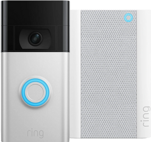 Ring Video Doorbell Gen. 2 Nikkel + Chime Pro