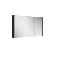 Adema Prime Spiegelkast - 100x63x16cm -inclusief zijpanelen - mat marine blauw SW1212817/SW892635
