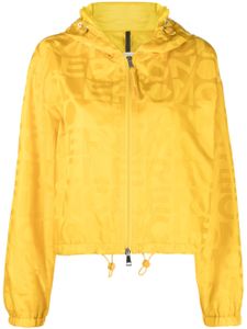 Moncler coupe-vent Vernant à logo imprimé - Jaune