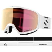 Salomon Lumi Sneeuwbril Kinderen White NS