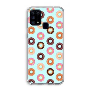 Donuts: Samsung Galaxy M31 Transparant Hoesje