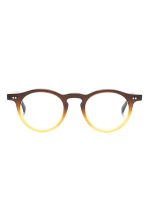 Oliver Peoples lunettes de vue à monture ronde - Marron
