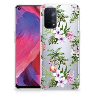 OPPO A93 5G | TPU Hoesje | Flamingo Palms