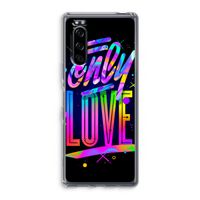 Only Love: Sony Xperia 5 Transparant Hoesje