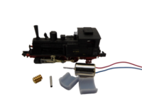micromotor NA034G motor ombouwset voor Arnold DR BR 89.6, DB SJ BR 89.7, KPEV T3, Bentheimer Eisenbahn T3