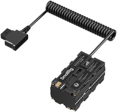 SmallRig 4884 D-Tap to Dual-Sided NP-F Dummy Battery Power Cable