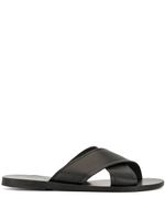 Ancient Greek Sandals sandales Thais - Noir - thumbnail