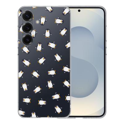 TPU Hoesje Samsung Galaxy S25 - Pinguïn Backcover TPU Hoesje Samsung Galaxy S25 - Pinguïn Backcover