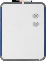 Nobo Slimline mini magnetisch whiteboard, staal, ft 28 x 36 cm - thumbnail