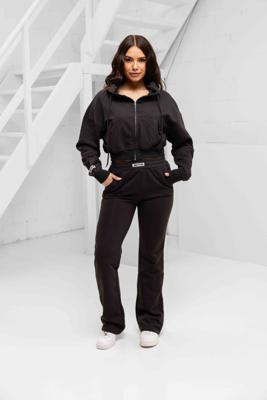 Unique The Label Molly Trainingspak Dames Donkergrijs - Maat S - Kleur: Donkergrijs | Soccerfanshop