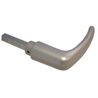 Ivana aluminium deurkrukken - Economy 101 - F1 - deurdikte 38-43 mm - 42819