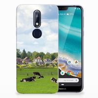 Nokia 7.1 TPU Hoesje Koeien