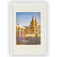 Haes Deco Fotolijst Berlin wit met passepartout voor foto formaat 15x20 en 20x30 - SP12230