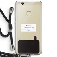 Reminder: Huawei Ascend P10 Lite Transparant Hoesje met koord