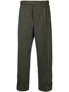 Thom Browne pantalon de costume à coupe droite - Gris