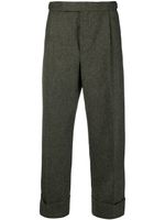 Thom Browne pantalon de costume à coupe droite - Gris