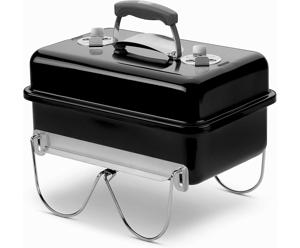 Weber Go-anywhere Grill Tafelblad Houtskool (brandstof) Zwart