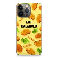 Eat Balanced: iPhone 13 Pro Transparant Hoesje