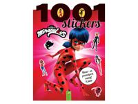 Kinderen sticker- / puzzelboek (1001 stickers Miraculous) - thumbnail
