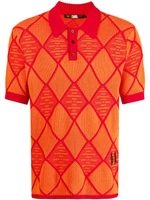 Karl Lagerfeld polo en maille - Rouge