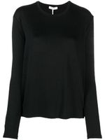 rag & bone t-shirt en maille à manches longues - Noir