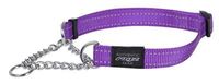 Rogz for dogs fanbelt halfslip halsband paars (20 MMX34-56 CM)