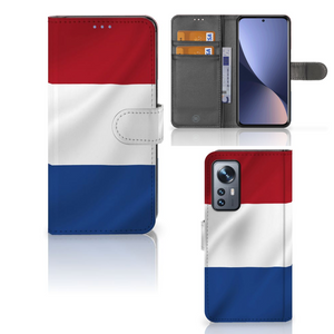 Xiaomi 12 | 12X Bookstyle Case Nederlandse Vlag