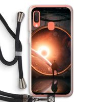 Ephemeral: Samsung Galaxy A20e Transparant Hoesje met koord